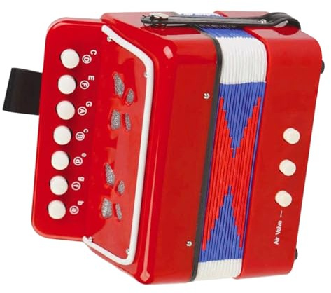 Giocheo musicale per la fisarmonica per bambini - Strumento di piccole dimensioni con pulsanti, Strumento di educazione audio precoce | Regalo di intrattenimento musicale creativo per bambini, bambini