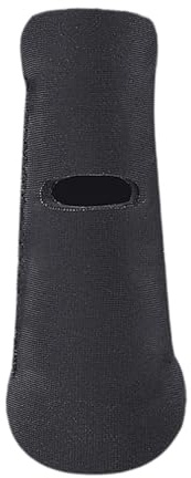 MagiDeal Tutore per dita, protezioni per dita rimovibili, supporto per dita, protezione per pallavolo e basket, Nero, S