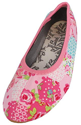 Beck Mädchen Roses Gymnastikschuhe, Pink, 23 EU