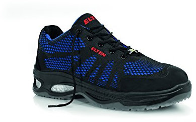 ELTEN Herren Logan Blue Low ESD S1 Sicherheitsschuhe, Blau, 42 EU