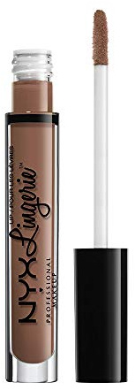 NYX Professional Makeup Lip Lingerie Liquid Lipstick, Cremig-mattes Finish, Langanhaltend, Vegane Formel, Farbton: Honeymoon