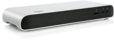 Elgato Thunderbolt 3 Dock - With 50 cm Thunderbolt cable, 40Gb/s, dual 4K support, 2x Thunderbolt 3 (USB-C), 3x USB 3.0, Audio Input and Output, Gigabit Ethernet, Aluminum Chassis