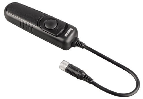 Hama Kabelfernauslöser für Kameras mit Remote-Control-Eingang, DCCSystem, Schwarz