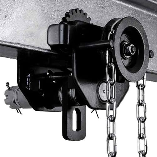 ELLER Mechanischer Laufkatze GT - Ergonomisch und verstellbar für verschiedene Trägerbreiten und Schiene - Arbeitslast bis 1000 kg - Robust und widerstandsfähig, wenn es schnell und einfach gehen muss