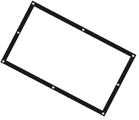 Veemoon Pantalla De Proyección De Blanca Pantalla Especial para Empresas Educación Cine Casa