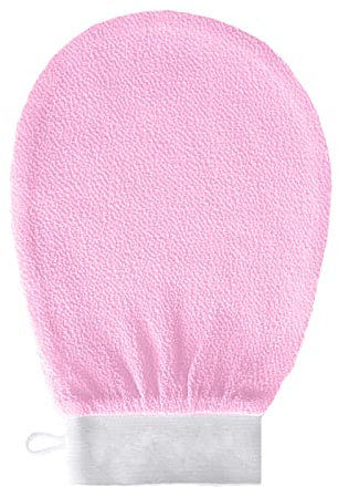 Fcnjsao Glove Marokkanische Kessa Peeling-Handschuhe, Premium-Peeling-Waschhandschuh, Körperpflege, Zuhause, Dusche, Bad, Massagehandschuh