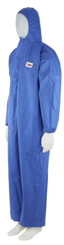 3M 4515 Schutzanzug, Typ 5/6, Größe L, Blau (Packung mit 2)