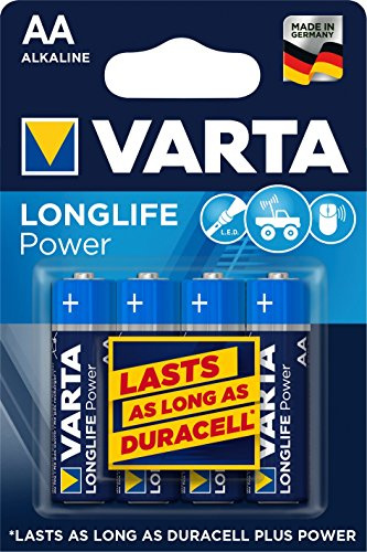 Varta AA High Energy Battery Alkaline (Pack of 4 batteries)