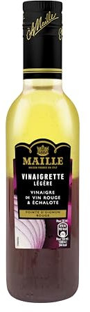 Maille Vinaigrette Légère Vinaigre de Vin Rouge & Échalotes Pointe d'Oignon Rouge 36 cl