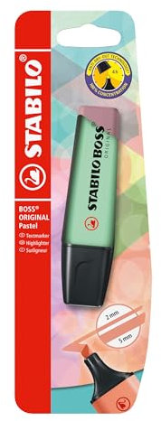 STABILO - Textmarker - BOSS ORIGINAL Pastel - Einzelstift - Hauch von Minzgrün