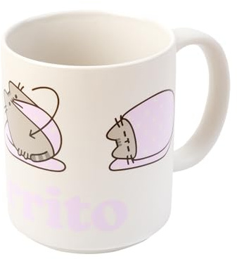 Taza Pusheen - Taza desayuno - Taza gato Pusheen - Taza cerámica 350ml - Taza te - Taza café - Regalos originales, Tazas de café