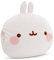 NICI Handmuff Molang 33x33x10cm - Flauschiger Kinder Muff mit Molang Gesicht für Mädchen, Jungen & Babys, Handwärmer ideal für kalte Tage – 61169, Weiß