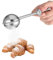 Flour Duster, Stainless Steel Flour Sifter for Baking, One Handed Operation Flour Duster for Bread Baking, Small Powdered Sugar Shaker Duster for Quick Sifting Cakes and Spices