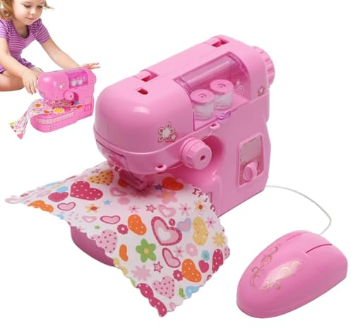 Sewing Machine for Children 8-12 Years | Compact & Lightweight - Creative Toys Fabric, Repair Clothes, Home Beginners & Accessories