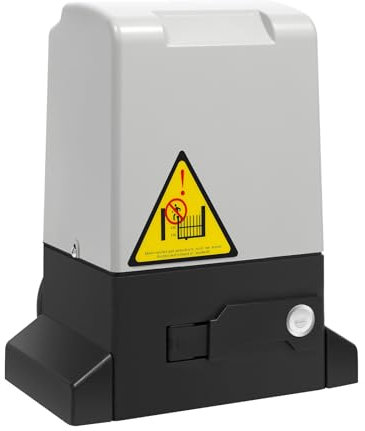 1 200 kg - Ouvre-porte électrique avec télécommande - Résistant aux intempéries - IP44 - Système de chiffrement pour portails coulissants jusqu'à 12 m de long