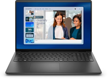 Dell 16 Laptop DC16255 16 2K (1920x1200) Display, AMD Ryzen 7 250, AMD Radeon Grafica, 16GB DDR5 RAM, 1TB SSD, Windows 11 Home, Tastiera QWERTY IT Retroilluminata, Carbon Black