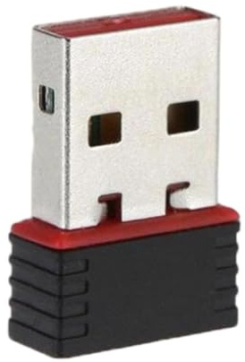 WLAN-dongel - USB WLAN-adapter för PC och laptop med höghastighets V | 150 Mbps USB WiFi-adapter för bärbar dator, dator, arbetsplats, kontor, resor, internetnätverk