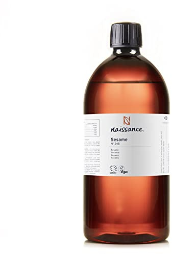 Naissance Huile De Sésame (No. 248) - 900ml - Naturelle, Végétale, Soins Intensifs Visage, Corps, Cheveux, Peau, Barbe, Ongles - Vegan et Cruelty Free