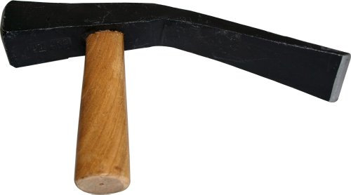 Haromac 30175250 - Martillo para escayola (1,5 kg, mango de madera, acero forjado)