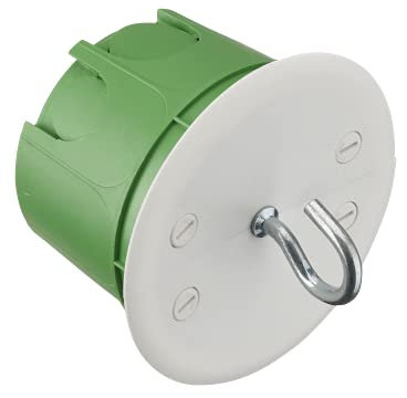 Coffret electrique - Boite encastrement - Raccord electrique - Cache boite electrique - Boitier electrique - Boite électrique - Boite De Centre Maçonnerie Standard Vert - Debflex - 718930