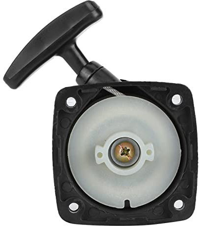 7cm*7cm Pull Starter, 23CC Pull Recoil Starter Start Assembly, ABS Pull Starter Recoil, Hand Pull Start with Recoil Hedge Trimmer Spare Parts Compatible with 1E32F Motor