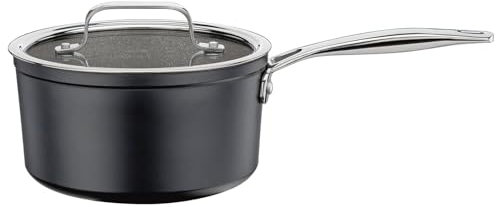 Spring Meridian Intense Pro Kochtopf mit Deckel, antihaftbeschichtet, aus recyceltem Aluminium, 2 l