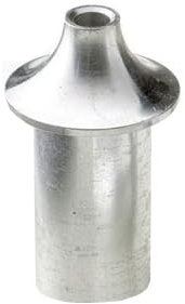 Vekhållare till flaska tillverkad av aluminium oljelampsmunstycke för 4 mm veke