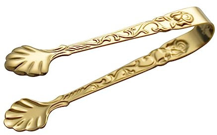 Alipis Pince à Sucre Acier Inoxydable Design Élégant pour Buffet Antidérapante et Facile