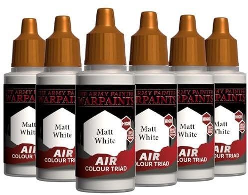 The Army Painter, Air Triads White, 6 x 18 ml airbrush-färg