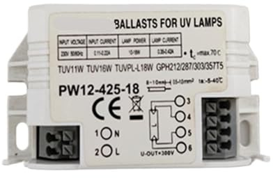 JASMKLX Balastro electrónico de 10-18W, balasto Universal de 220V for lámparas G23 G10q G5