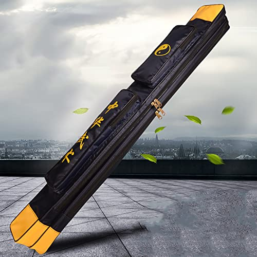Fäktningsväska, Svärdväska Taichi Katana Samurai Kinesiska Kung Fu-svärd Flerfärgade Enkelt och Dubbelt Lager(Blue,Double layer)