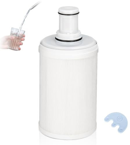 Vattenfilterpatron kompatibel med Amway espring 100186M/100188CH, vattenfilterpatron, HEPA aktivt kolfiltrering, ersättning vattenfilter, avlägsnar lukt, förbättrar smaken av kranvatten