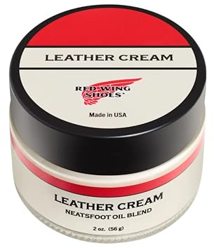 Red Wing Shoes Leather Cream, Neatsfoot Oil Blend, Leather Conditioner, 2 oz