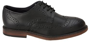 next Bambino Scarpe Brogue in Pelle (Bambini Grandi) Nero 30.5 EU