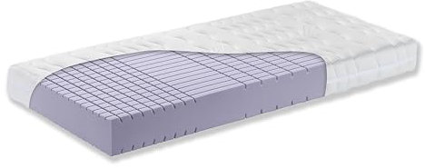 Betten-ABC OrthoMatra KSP 3000 Kaltschaummatratze mit Würfelschnitt und Klimawatte, Bezug waschbar, Größe: 140 x 200 cm, Härtegrad: Soft