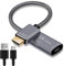 Elebase Adattatore Cavo USB C Femmina a HDMI Maschio,Convertitore Ingresso USB Tipo C 3.1 a Uscita HDMI,Adattatore 4K 60Hz USBC Thunderbolt 3 per Monitor,MacBook Pro,Mac Air,Chromebook Pixel