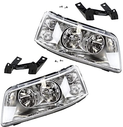 ATEC Germany 2x phares avant Phare principal gauche + droite Compatible avec VW MULTIVAN T5, TRANSPORTER T5