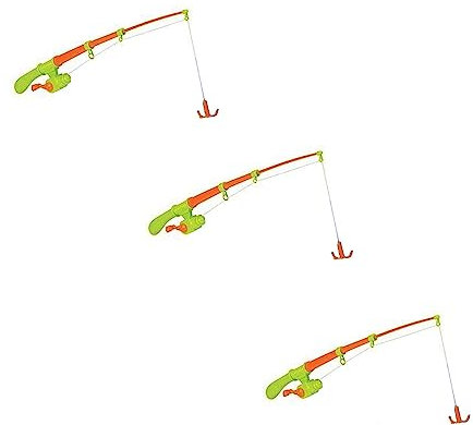 PNJB, Duck Kids Hook Duck Style Bath Toys, Summer Garden Pool Toy Rod Set, Ducks With Hooks, Little Ducks, Paddling Pool Toys For Toddlers, Best Gift Idea (3PCS)