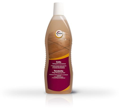 Wimex® Detergente per Pavimenti in Cotto - Pulizia Istantanea senza risciacquo e Profumo Duraturo. 1 litro