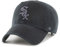 '47 Chicago White Sox MLB Loop Label Clean Up Schwarz Verstellbare Cap One-Size