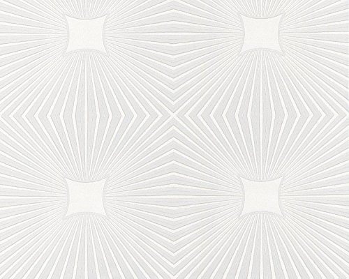 AS Creation Expanded Blown Vinyl Ceiling Wallpaper White 6639-17 Sample