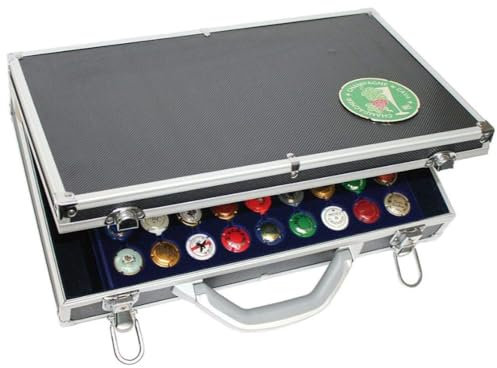 Safe Champán Tapa/maletín chapas con 5, para hasta 270 Champán Tapa o chapas