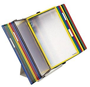 Tischständer A3 grau aus Metall