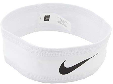 Nike Speed Performance Headband White/Black OSFM (Unisex)