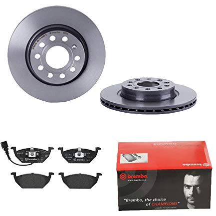 Bremsen Set Bremsscheiben belüftet + Beläge vorne passend für VW Golf 5 1K1 Golf 6 5K1