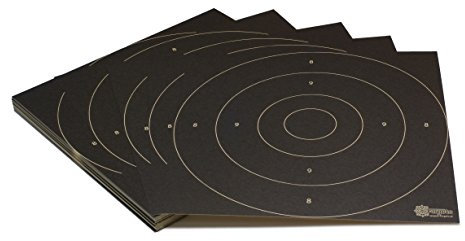 X-Targets Zielscheiben *Duel Target* / 26x26 cm/Schießscheibenkarton 200 g/m² Chamois (250 Stück)