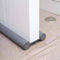 Lzansuii Door Draft Excluder (2 Pack), Upgraded Durable Leather Double Sided Door Foam Draft Excluder Tape SoundProof Sweep Stopper Weatherstrip, for Carpet Window Door Gap Seal