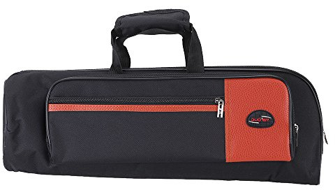 Btuty Bolsa de transporte de trompeta, 600D Oxford con correa de hombro ajustable, bolsa de trompeta, 15 mm de espesor de espuma acolchada
