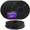 Vioks.pro 6x Kohlefilter Dunstabzugshaube 105mmØ Set Ersatz für Respekta Aktivkohlefilter MIZ 0058 MIZ0058 PKM CF130 Candy 49040890 35602288 49040117 352C66 - Rund Filter Dunstabzugshaube Aktivkohle