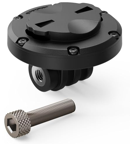 TUSITA Cámara de Acción y Faro Superior Soporte Adaptador Compatible con Garmin Soporte de Bicicleta